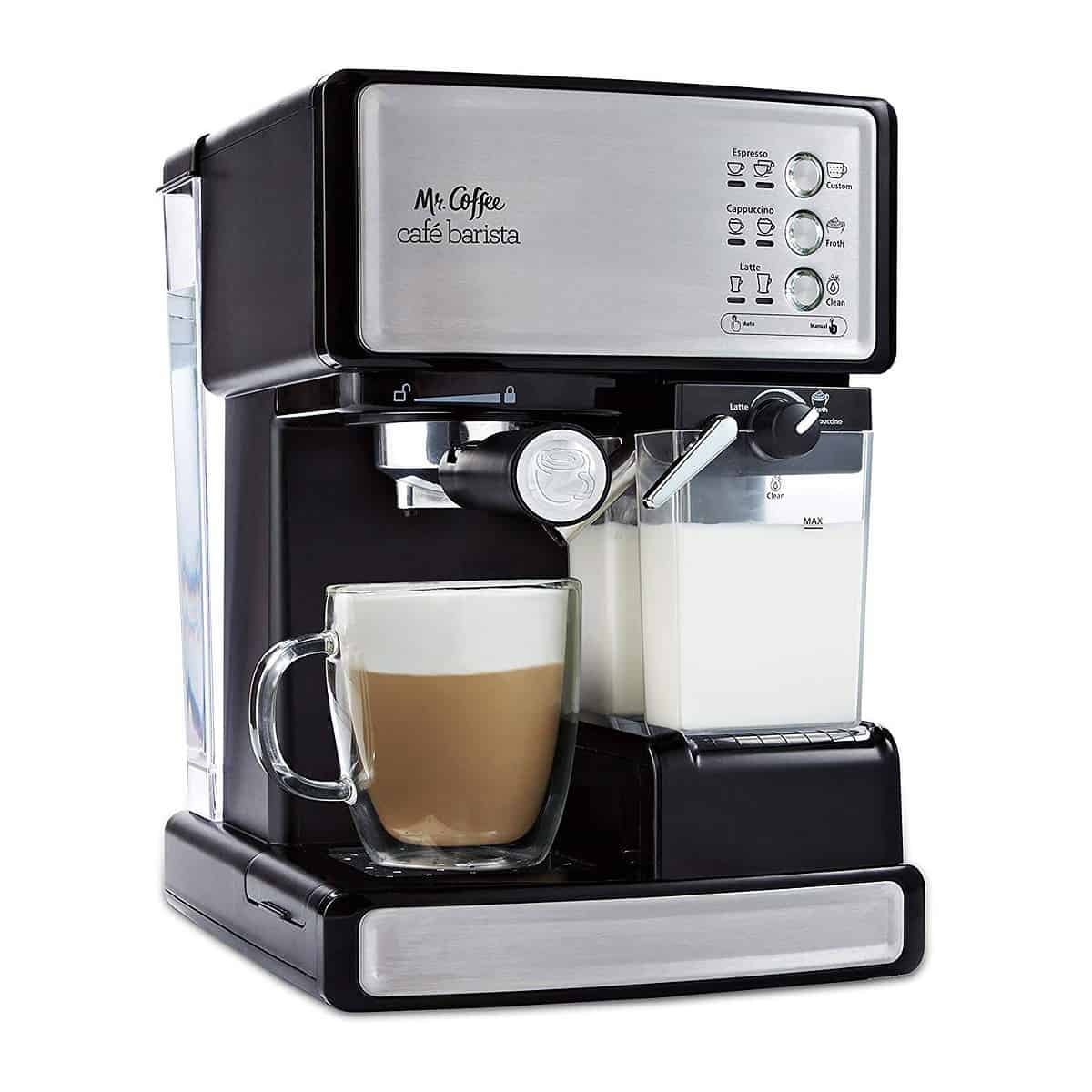 best espresso machine under 200 - mr coffee cafe barista