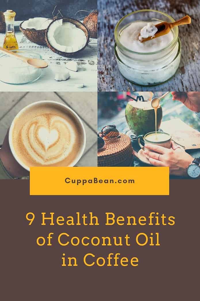 health benefits of coconut oil in coffee