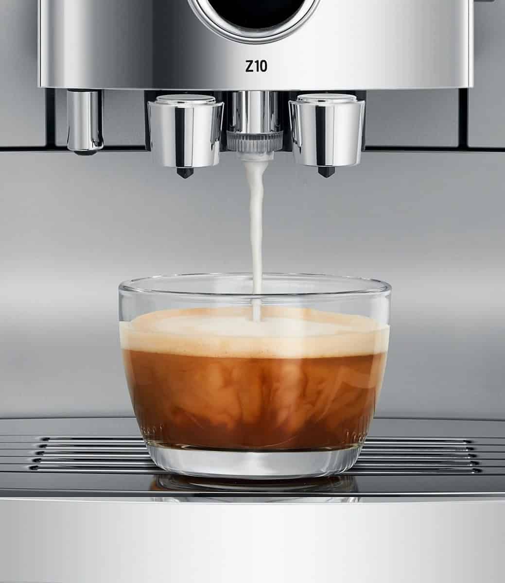 jura z10 coffee extraction
