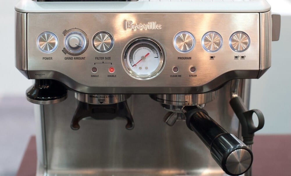 how to clean breville espresso machine