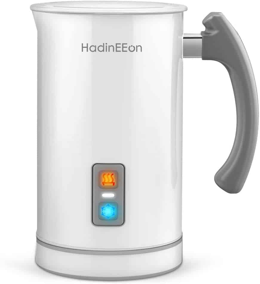 HadinEEon Milk Frother, Electric Milk Frother and Steamer